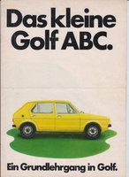 VW Golf Autoprospekte