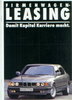 BMW Firmenleasing Prospekt 1986