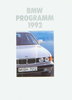 BMW Programm 1992 Prospekt