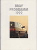 BMW PKW Programm Autoprospekt 2 -1991