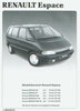 Renault Espace Preise - Ausstattungen 1991