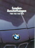 BMW 7er Prospekt Sonderausstattungen 1981
