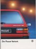 VW Passat Variant Autoprospekt 1993