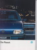 VW Passat Autoprospekt 1993 für Sammler