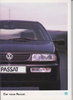VW Passat original Autoprospekt  Januar 1994