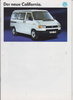 VW California Autoprospekt 1991 - 7592