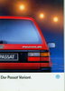 Autoprospekt: VW Passat Variant 1992
