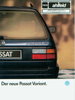 VW Passat Variant - Autoprospekt Januar 1989