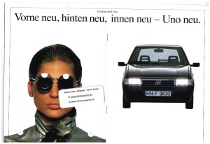 Fiat Denkmodelle - Prospekt brochure 1989 - Histoquariat