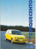 Fiat Cinquecento Prospekt brochure 1995
