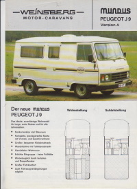 Wohnmobil Weinsberg Mundus Prospekt Histoquariat