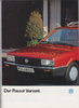 VW Passat Variant Prospekt 1986