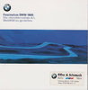 Autoprospekt BMW Programm 1999