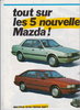 Mazda Programm Prospekt Frankreich