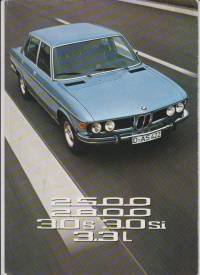 BMW 2500 - 3.3 Prospekt NL - Histoquariat