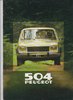 Peugeot 504 Autoprospekt 1980