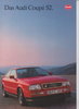 Audi Coupe S2 Autoprospekt 1991