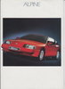 Renault Alpine V6 Turbo Auto-Prospekt