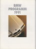 BMW Programm Prospekt 1991
