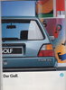 VW  Golf Prospekt 1987