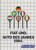 Prospekt Katalog 1984  Fiat Uno
