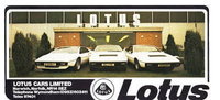 Lotus Autoprospekte