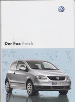 VW Fox Autoprospekte