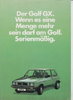 VW Golf GX für die Nostalgie