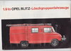 Opel  Blitz Löschfahrzeuge Autoprospekt 1961