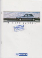 Nissan Laurel Autoprospekte