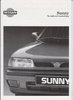 Technikprospekt Nissan Sunny 12 - 1992
