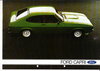 Autoprospekt Ford Capri August 1976 gelocht