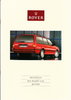 Autoprospekt Rover Montego Dezember 1990