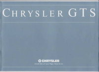 Chrysler GTS Autoprospekte