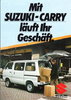 Autoprospekt Suzuki Carry August 1981