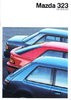 Autoprospekt Mazda 323 Dezember 1989