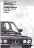 Autoprospekt BMW Programm 1 - 1984