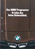 Autoprospekt BMW Programm 1 - 1977 gelocht