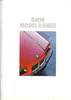 Autoprospekt BMW Programm 3 - 1991 englisch