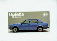 Alfa Giulietta Autoprospekte