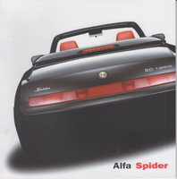 Alfa Spider Autoprospekte