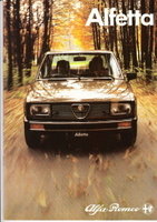 Alfa Alfetta Autoprospekte