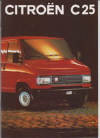 Citroen C25 Autoprospekte