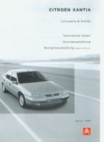 Citroen Xantia Autoprospekte