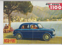 Fiat 1100 Autoprospekte
