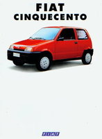 Fiat Cinquecento Autoprospekte