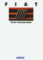 Fiat PKW Programm Autoprospekte