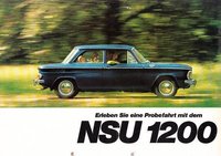 NSU 1200 Autoprospekte