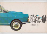 NSU Sportprinz Autoprospekte