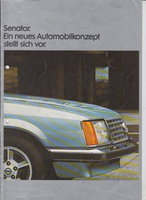 Opel Senator Autoprospekte